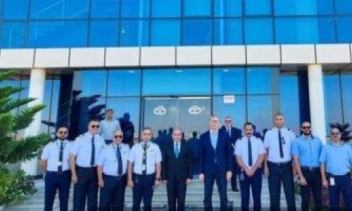 وزير البترول يتفقد الحفار DS12 في البحر المتوسط