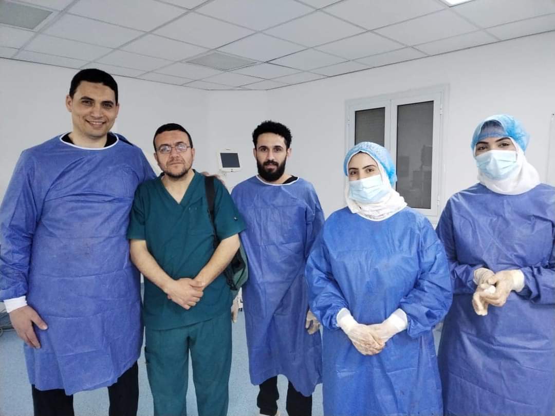 نجاح تدخل جراحي لـ «استئصال ورم سرطانى» لمصابين من غزة بمستشفى سيدى غازى
