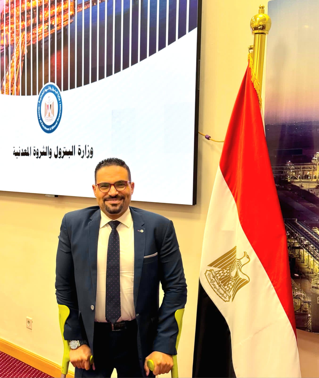 ترقية الدكتور محمد القماطي مساعدا لنائب الرئيس التنفيذي لهيئة البترول