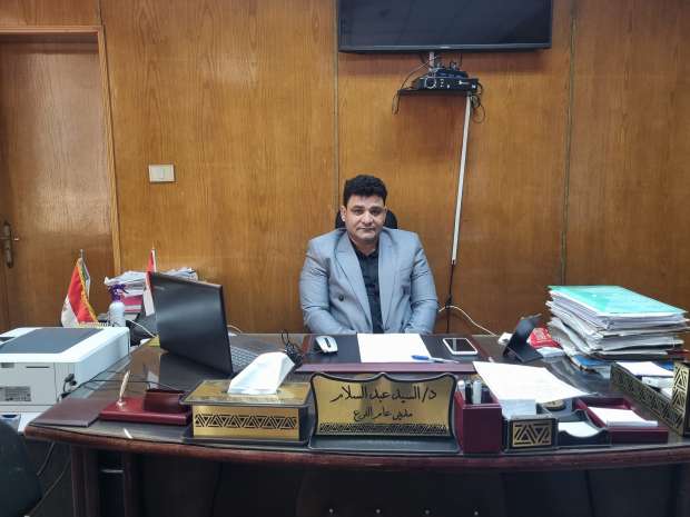 الدكتور السيد عبدالسلام مديرا لفرع التأمين الصحي بكفرالشيخ