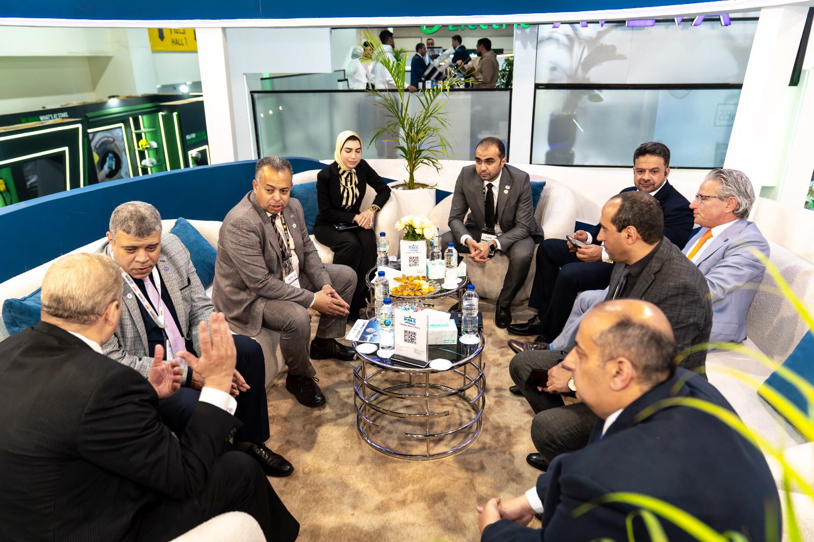 خدمات البترول البحرية تعقد لقاءات استراتيجية مع كبرى الشركات العالمية