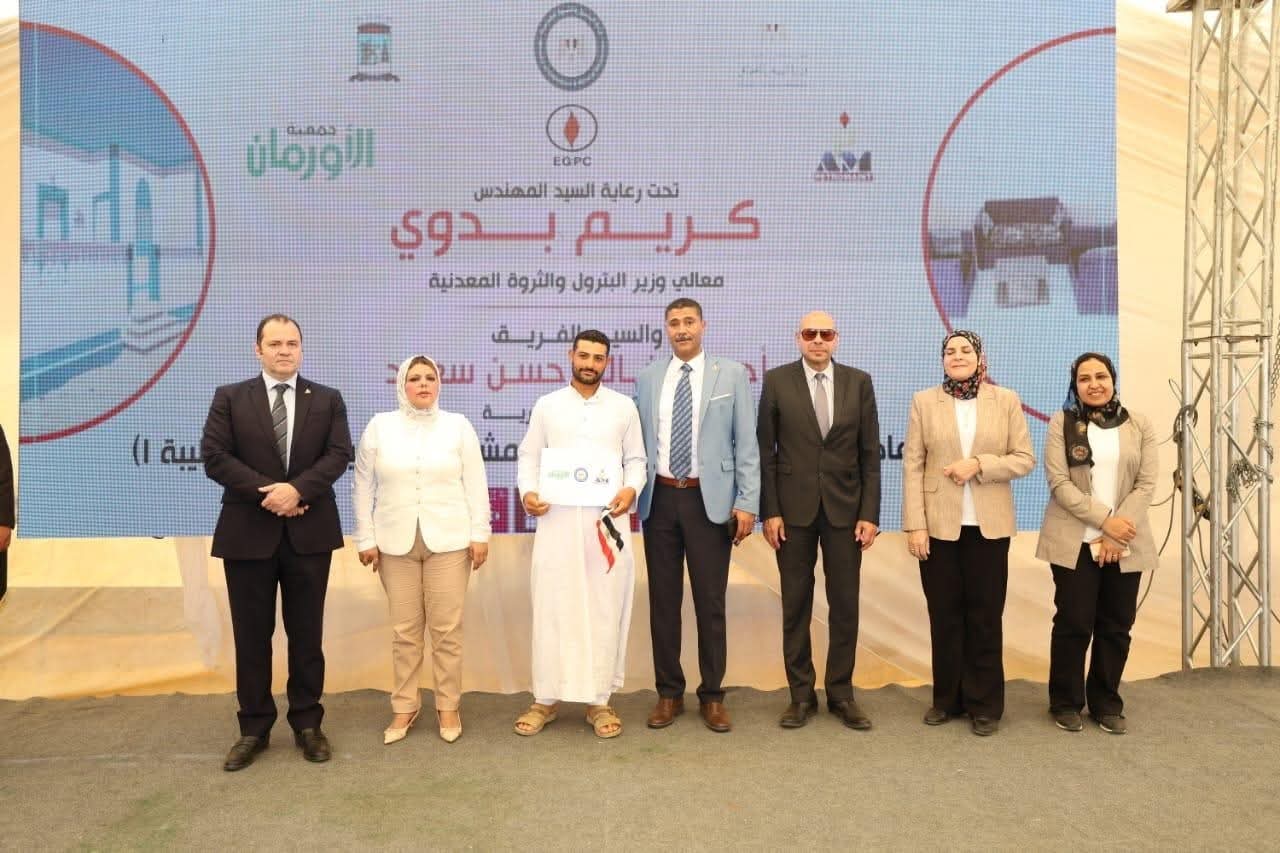 بترومنت والأورمان يفتتحان مشروعات تنموية بقرية طيبة ضمن مسؤولية البترول المجتمعية