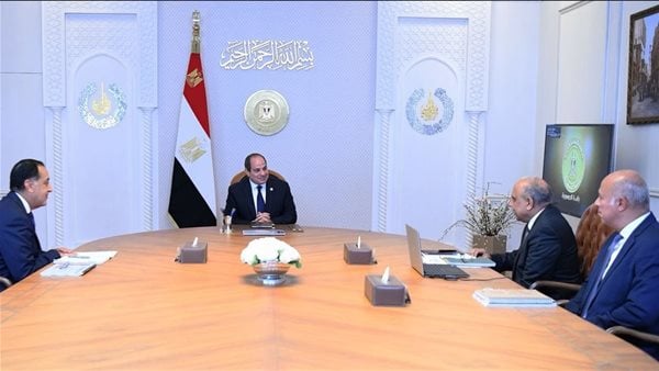 السيسي يوجه بإقامة عدد من المحطات المتصلة بمشروعات الطاقة المتجددة