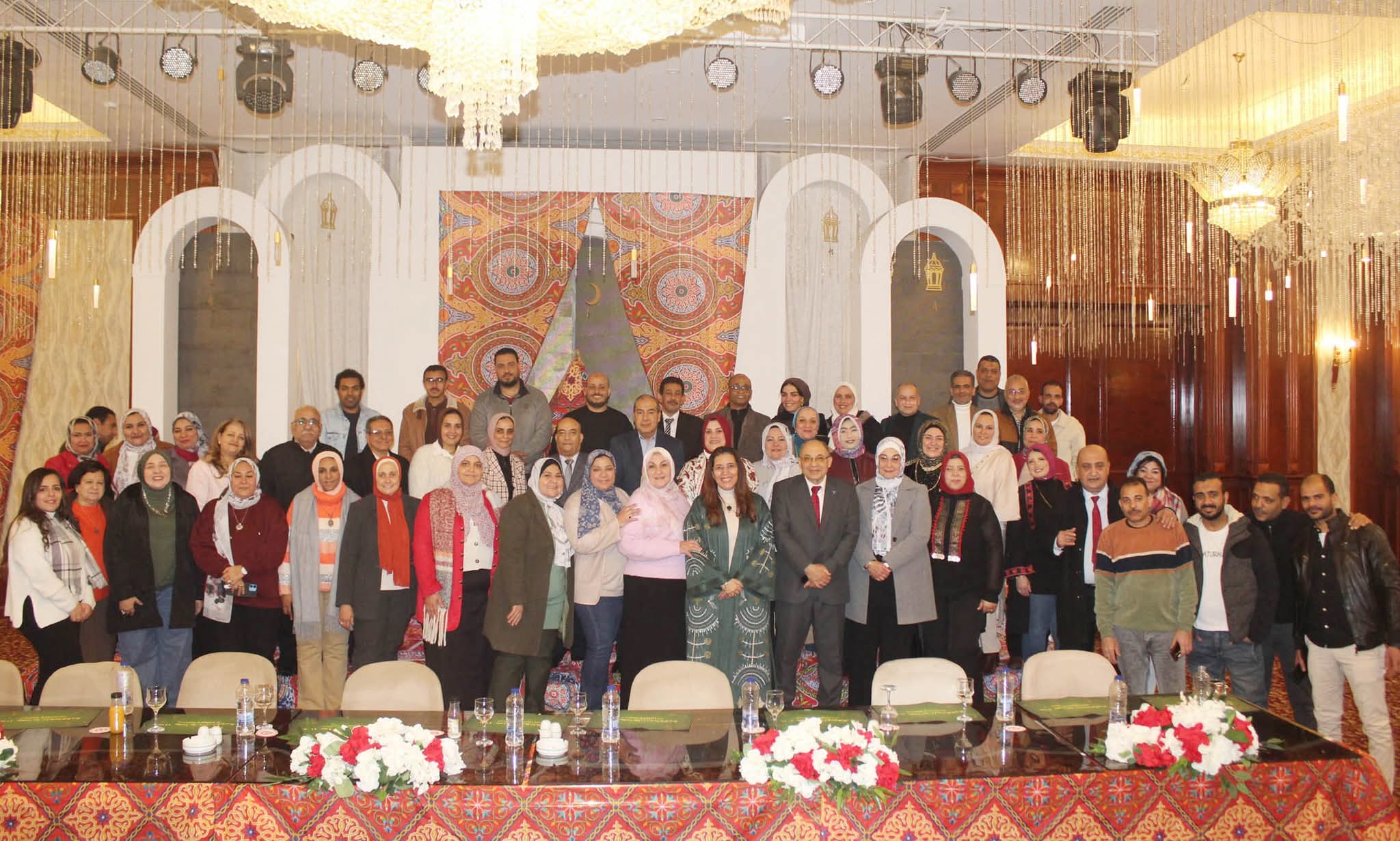 معهد بحوث البترول ينظم حفل إفطار جماعي للعاملين