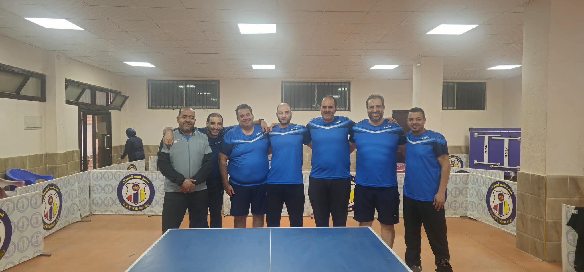 صان مصر على عرش تنس الطاولة بقطاع البترول