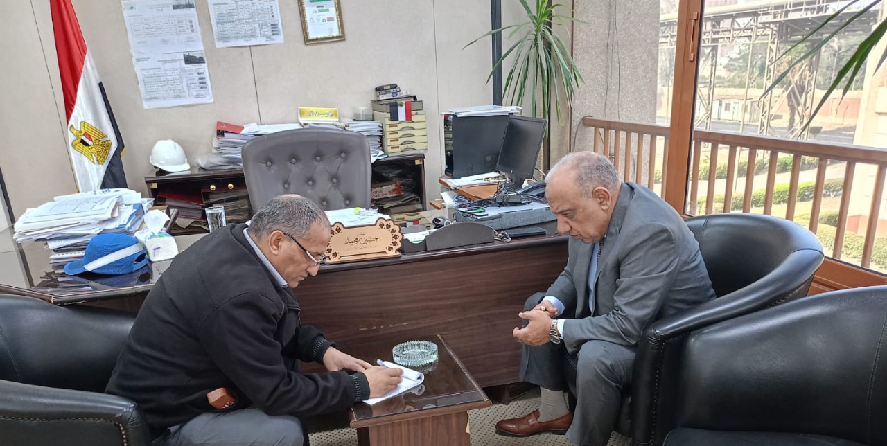 عصمت يتفقد محطة شمال القاهرة 