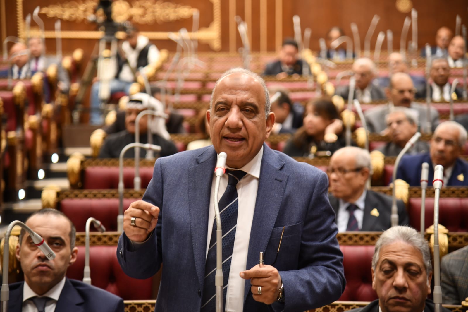 وزير الكهرباء بمجلس الشيوخ : ملتزمون باتاحة الطاقة الكهربائية بجودة واستقرار واستمرارية 