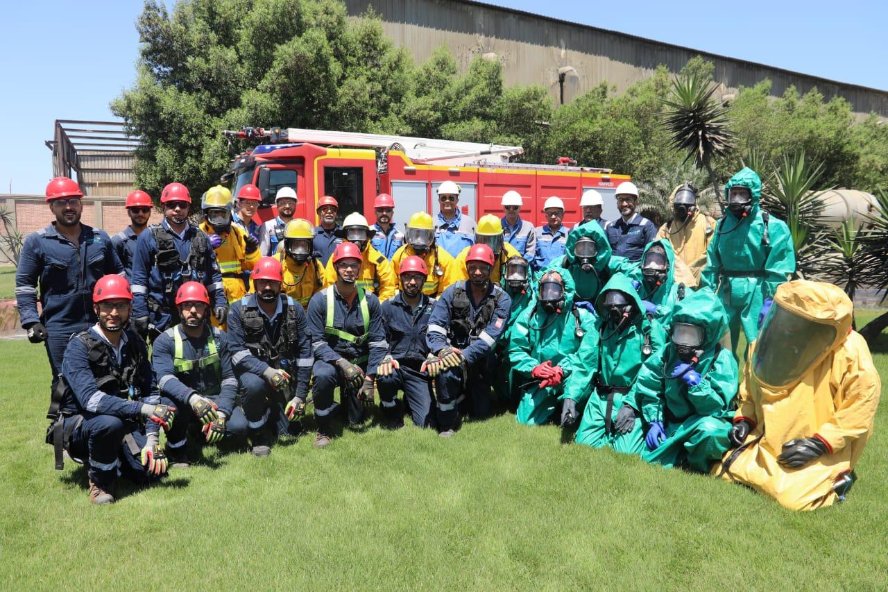 موبكو تنفذ تجربة طوارئ لتعزيز جاهزيتها وسلامة العاملين