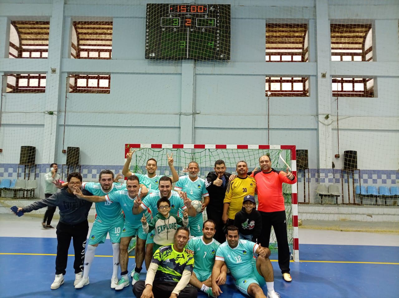 فريق بتروسيف لكرة القدم الخماسية يواصل عروضه القوية بدوري قطاع البترول