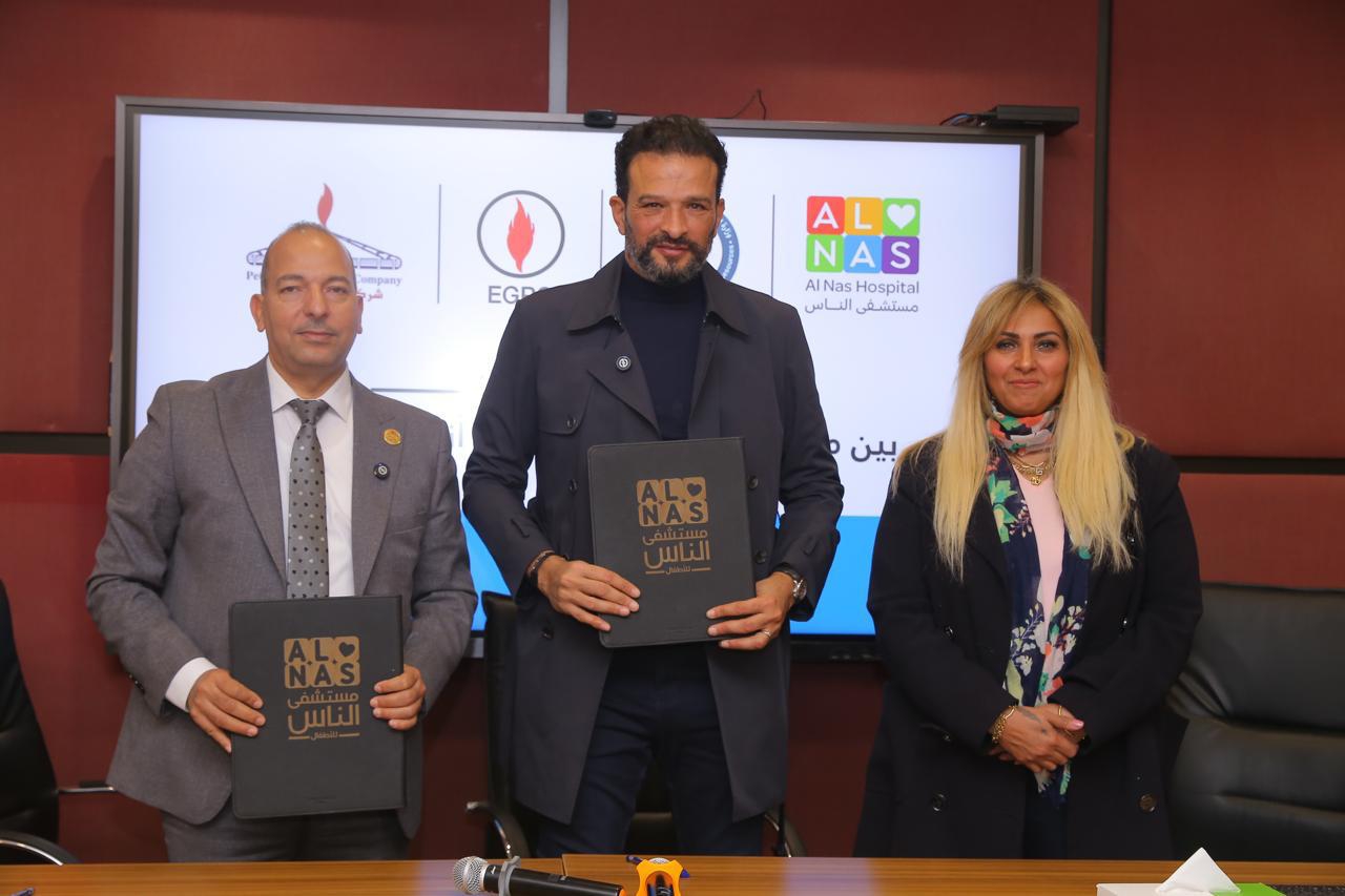 أنابيب البترول» تدعم مستشفى الناس لتأهيل وتشغيل محطة تنقية المياه الرئيسية