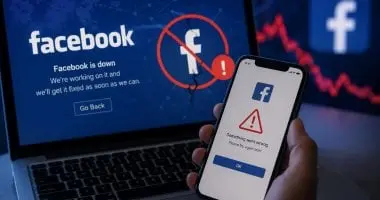 عطل فني مفاجئ يضرب فيسبوك