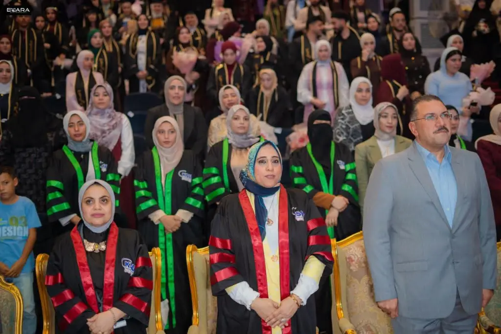 بالصور.. كلية التمريض بجامعة كفر الشيخ تحتفي بتخريج الدفعة التاسعة
