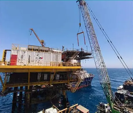 خدمات البترول البحرية تنجز مشروع تطوير حقل الزعفرانة البحري بخليج السويس