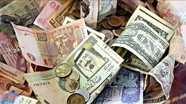 أسعار العملات الأجنبية والعربية خلال تعاملات اليوم الاثنين 14 سبتمبر