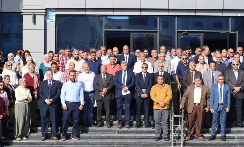 رئيس خدمات البترول البحرية يقود وقفة سلامة موسعة بجميع مواقع الشركة 