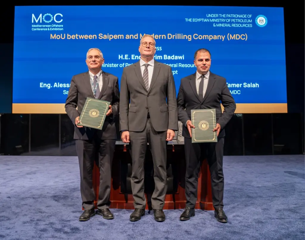 وزيرا البترول والطاقة القبرصي يشهدان اتفاقية لمشروع ربط حقل أفروديت بالبنية التحتية تمهيدا لنقل الغاز إلى مصر