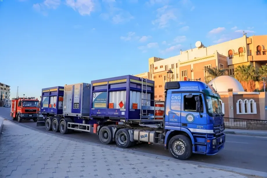 «غازتك» توفر خدمات تموين وتحويل السيارات للغاز الطبيعي بجنوب سيناء